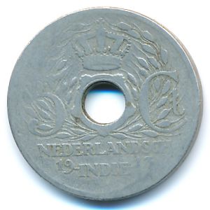 Netherlands East Indies, 5 cents, 1913