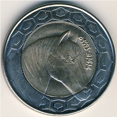 Algeria, 100 dinars, 1992–2018