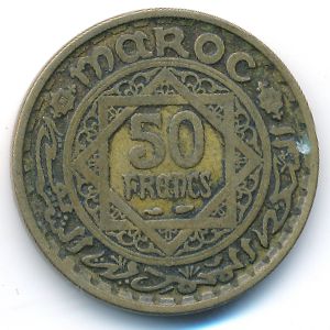 Марокко, 50 франков (1951 г.)