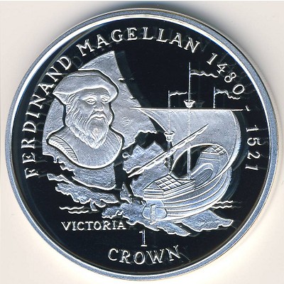 Isle of Man, 1 crown, 1996