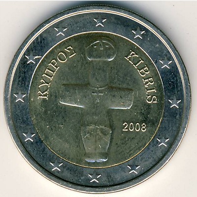 Кипр, 2 евро (2008–2019 г.)
