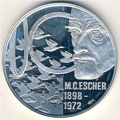 Netherlands., 50 euro, 1998