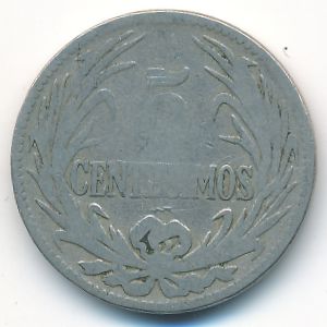 Uruguay, 5 centesimos, 1924
