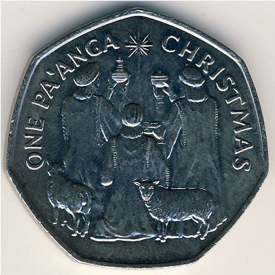 Тонга, 1 паанга (1986 г.)