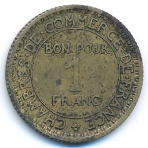 France, 1 franc, 1921