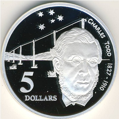 Australia, 5 dollars, 1995