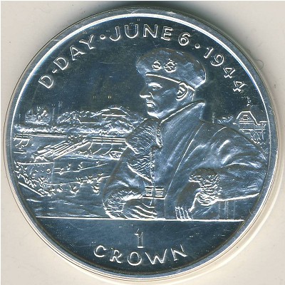 Isle of Man, 1 crown, 1994