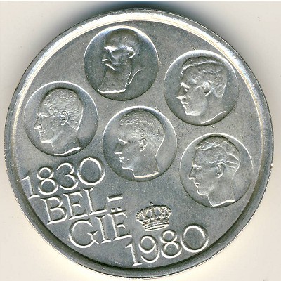 Belgium, 500 francs, 1980