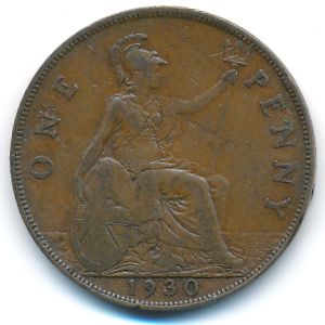 Great Britain, 1 penny, 1930