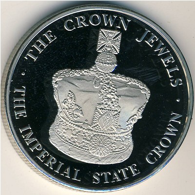 Turks and Caicos Islands, 5 crowns, 2004