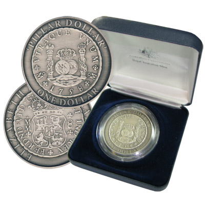 1 доллар 2006. Пиллар монета.
