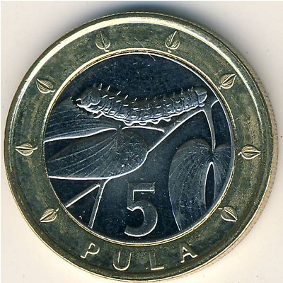 Ботсвана, 5 пул (2000–2007 г.)