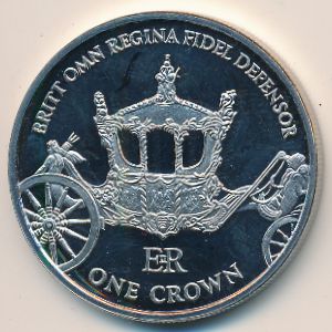 Gibraltar, 1 crown, 2013