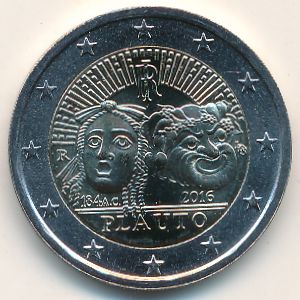 Италия, 2 евро (2016 г.)