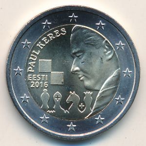 Estonia, 2 euro, 2016
