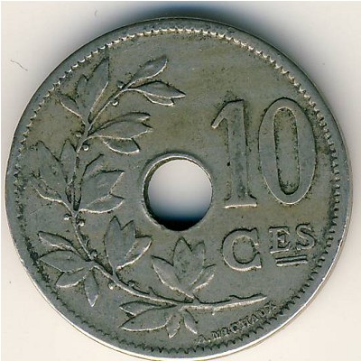 Бельгия, 10 сентим (1903–1906 г.)