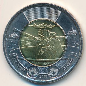 Canada, 2 dollars, 2016