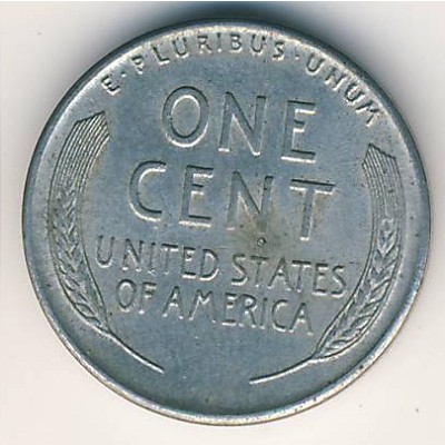 США, 1 цент (1943 г.)