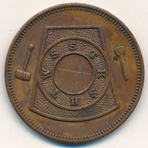 USA, 1 penny, 1828