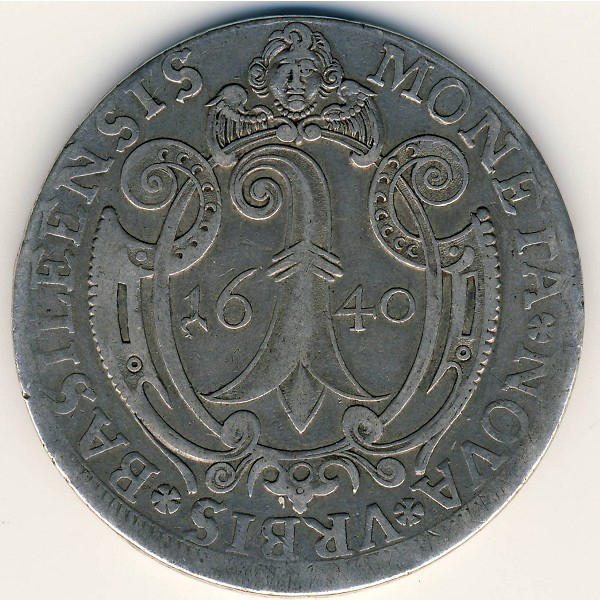 Basel, 1 thaler, 1640