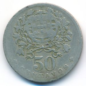 Portugal, 50 centavos, 1930