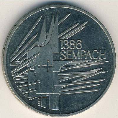 Швейцария, 5 франков (1986 г.)