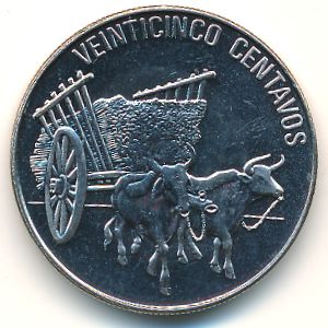 Доминиканская республика, 25 сентаво (1991 г.)