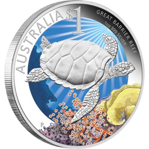 Australia, 1 dollar, 2011