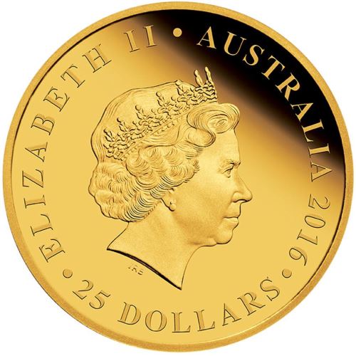 Australia, 25 dollars, 2016