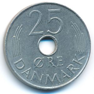 Дания, 25 эре (1973 г.)