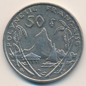 Французская Полинезия, 50 франков (2006–2015 г.)