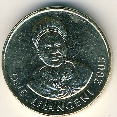 Свазиленд, 1 лилангени (1995–2008 г.)