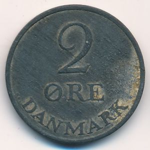 Дания, 2 эре (1950 г.)