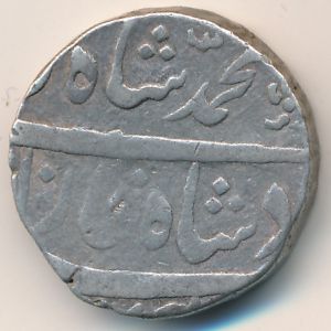 Mughal Empire, 1 рупия, 