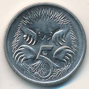 Australia, 5 cents, 2002