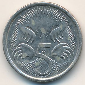 Australia, 5 cents, 2008