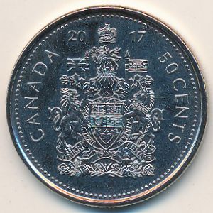 Canada, 50 cents, 2003–2021