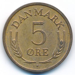 Дания, 5 эре (1971 г.)