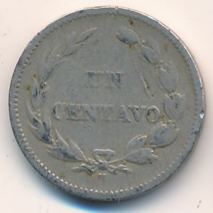 Ecuador, 1 centavo, 1909