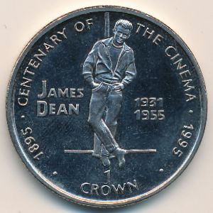 Gibraltar, 1 crown, 1996