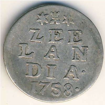 Зеландия, 2 стивера (1681–1789 г.)