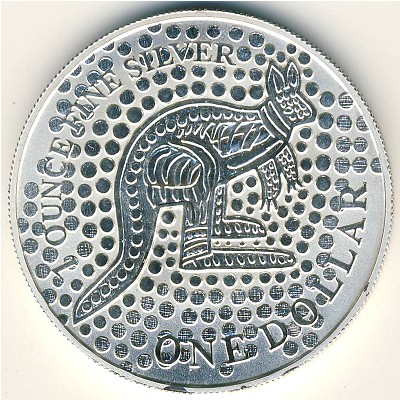 Австралия, 1 доллар (2001 г.)