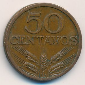 Португалия, 50 сентаво (1971 г.)