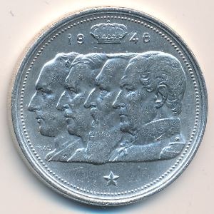 Бельгия, 100 франков (1948–1954 г.)