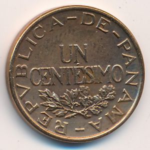 Панама, 1 сентесимо (1935–1937 г.)