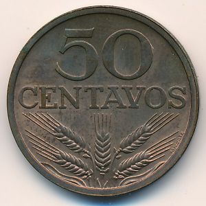 Португалия, 50 сентаво (1969 г.)