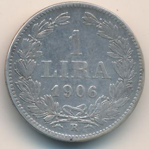 San Marino, 1 lira, 1898–1906