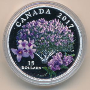 Canada, 15 dollars, 2017