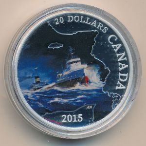 Canada, 20 dollars, 2015