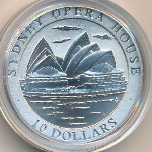 Australia, 10 dollars, 1997